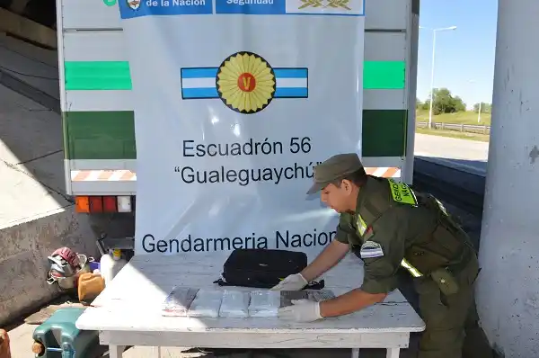 Gendarmería Gualeguaychú secuestró 6 kilos de marihuana