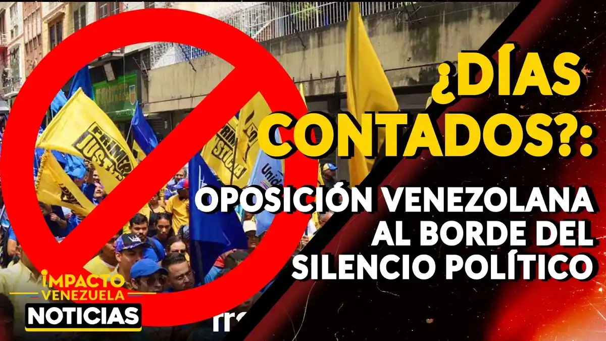 ¿DÍAS CONTADOS? Oposición venezolana al borde del silencio político – VIDEO