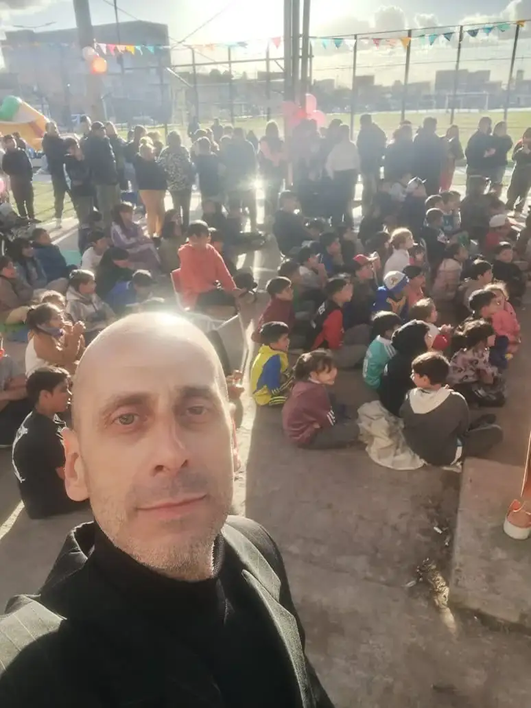 Fotografía del mago patricio merok montesano