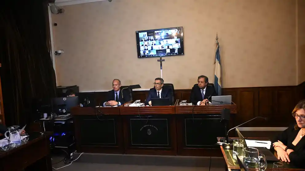 El TOF 7 retomó la audiencia a las 9.30, aún bajo modalidad virtual, en Buenos Aires, en medio de críticas y presiones para acelerar el proceso. (Rs Fotos)