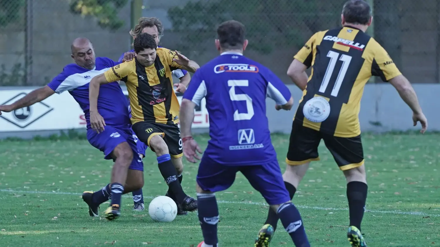 Gimnasia y Jorge Newbery contaban con un antecedente previo en la final del Torneo Clausura +43 del 2025