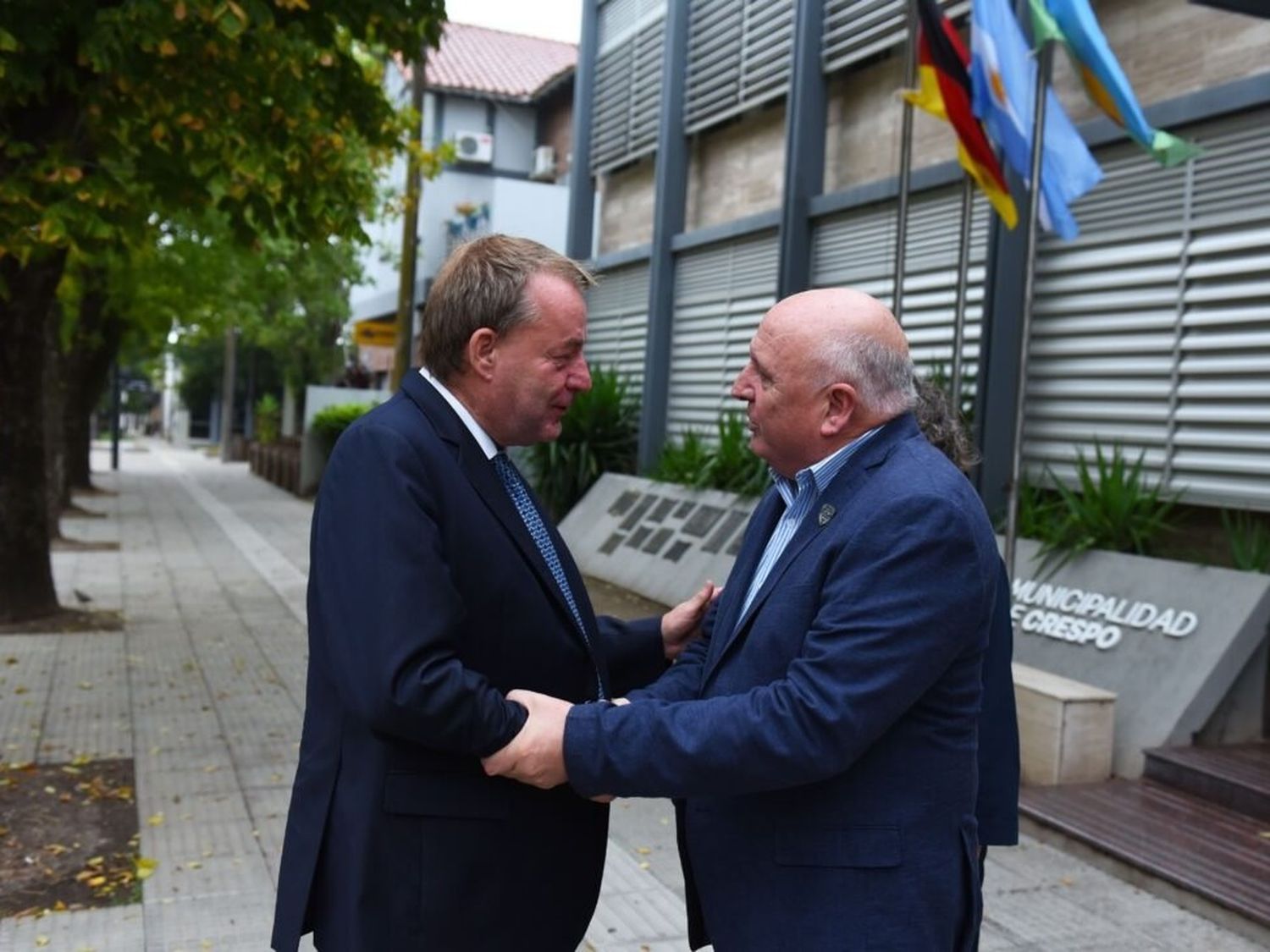 Crespo recibió al embajador de Alemania en el marco de los 200 años de amistad bilateral