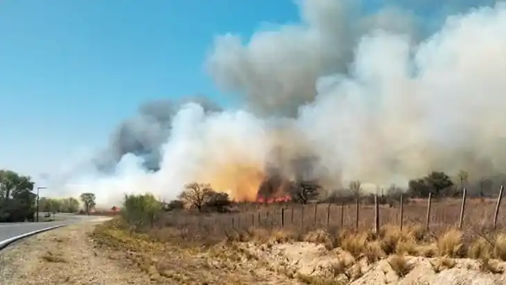 Incendio forestal en Córdoba