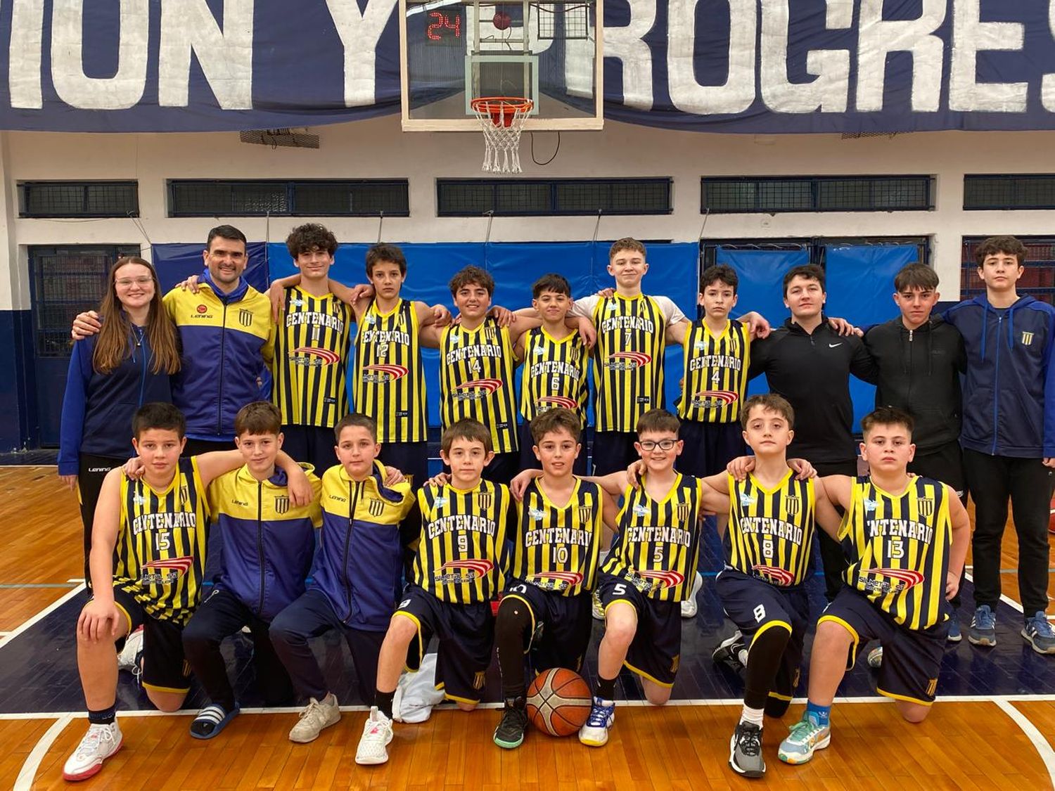 Centenario jugará la Liga Federal Formativa U13