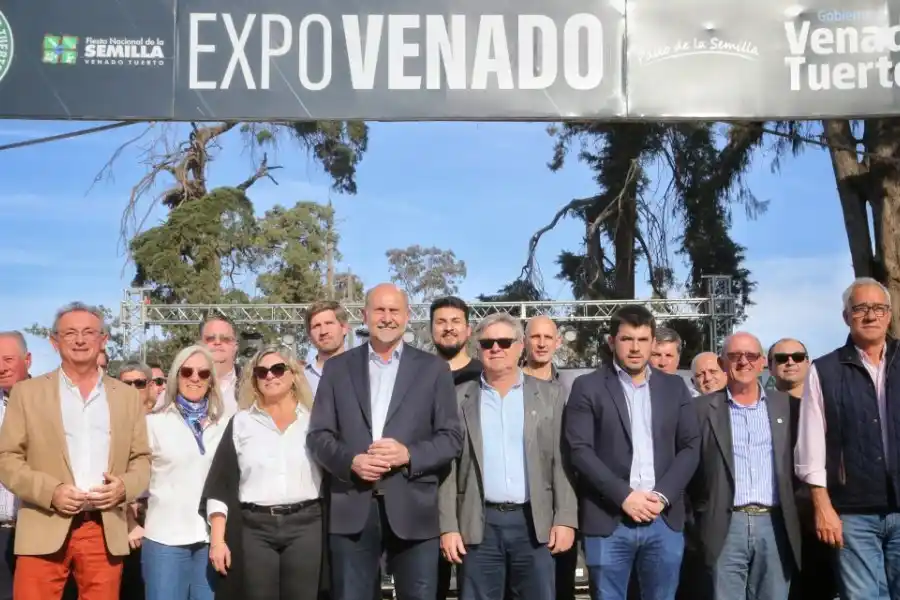 Perotti en la Expo Venado 2022: "Esta Muestra expresa al país, la producción y el trabajo"