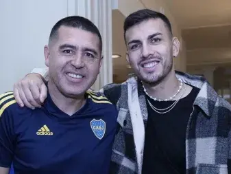 Paredes junto a Riquelme y a un paso de Boca