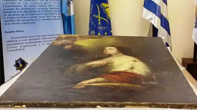 Recuperaron una pintura robada del museo Estévez de Rosario