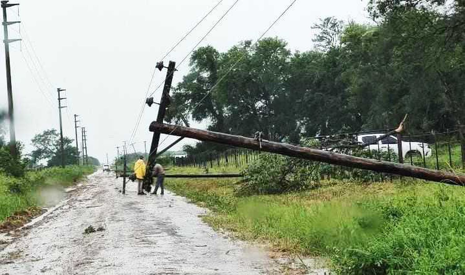 Detallan daños de la tormenta en el servicio eléctrico