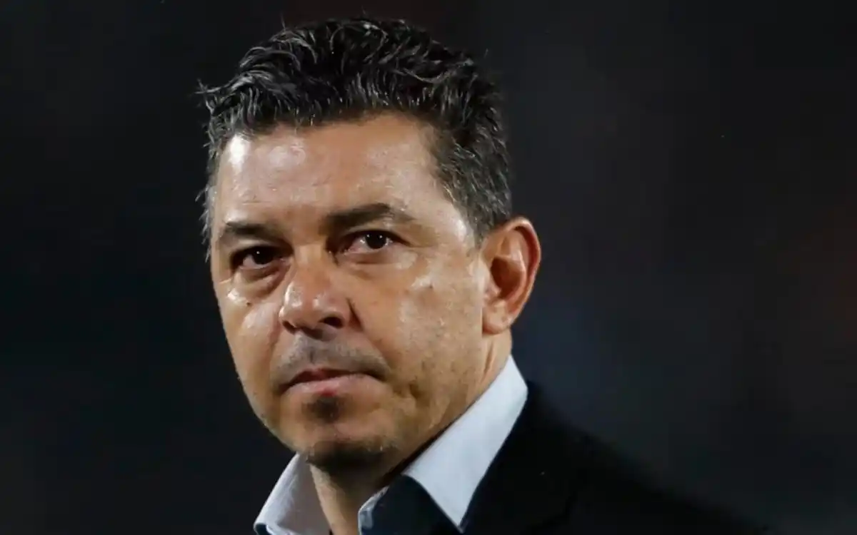 El entrenador argentino, Marcelo Gallardo