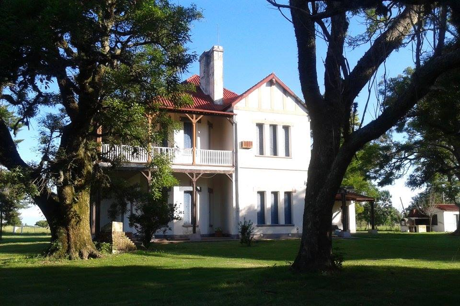 Residencia oficial del gobernador de la provincia en Las Gamas.