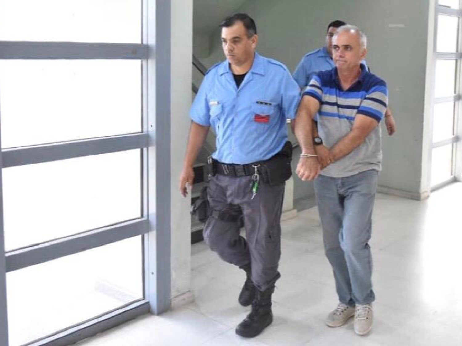 URGENTE: Gette ya está en tribunales para ser indagado por el crimen de Casermeiro