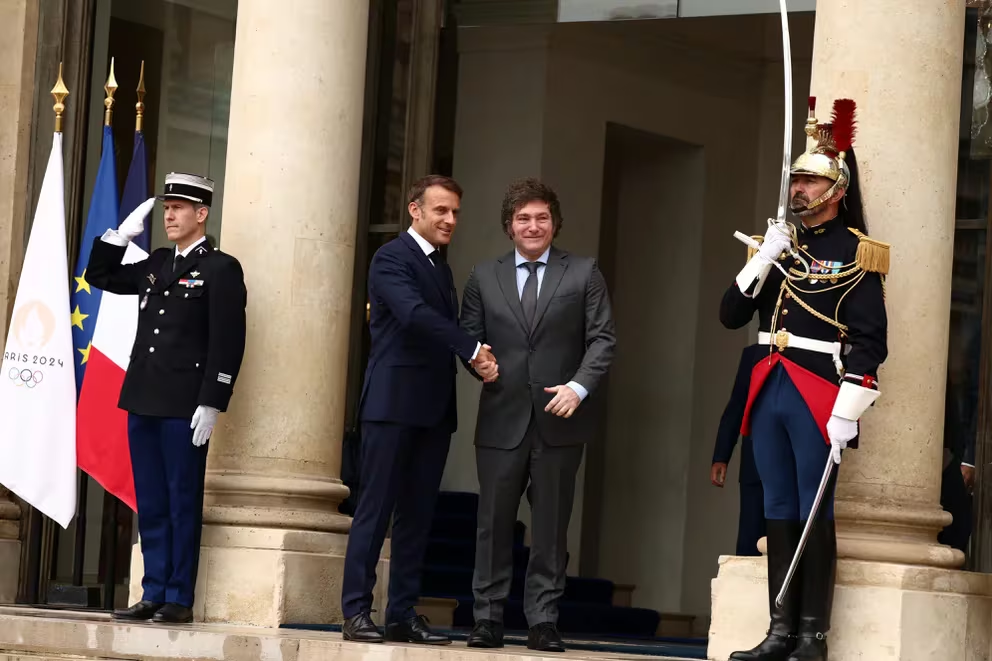 Emmanuel Macron visitará Argentina para reunirse con Milei antes del G20
