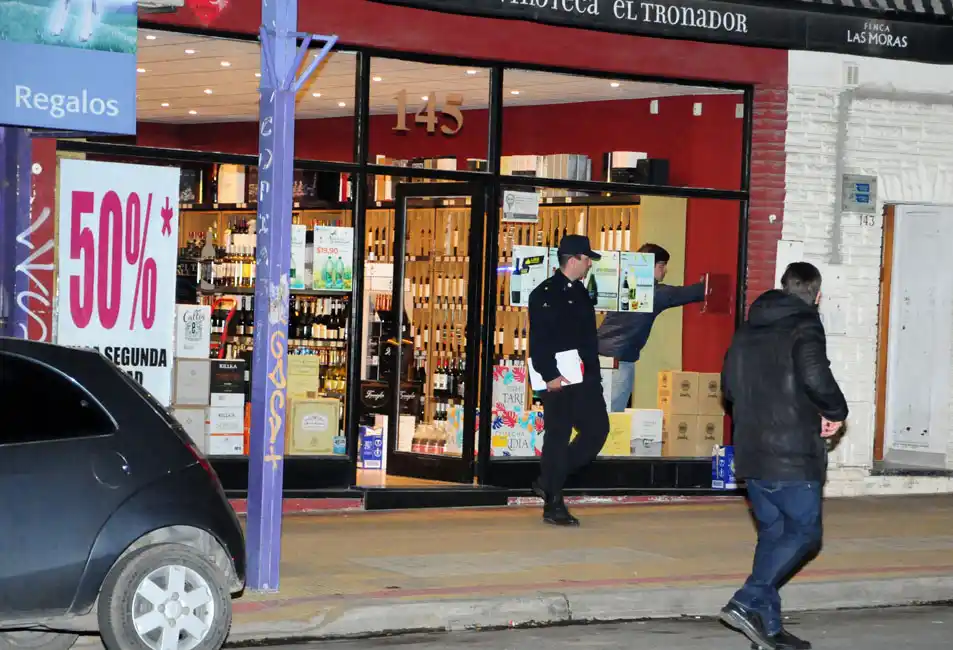 Identificaron y detuvieron a los autores del robo en la vinoteca