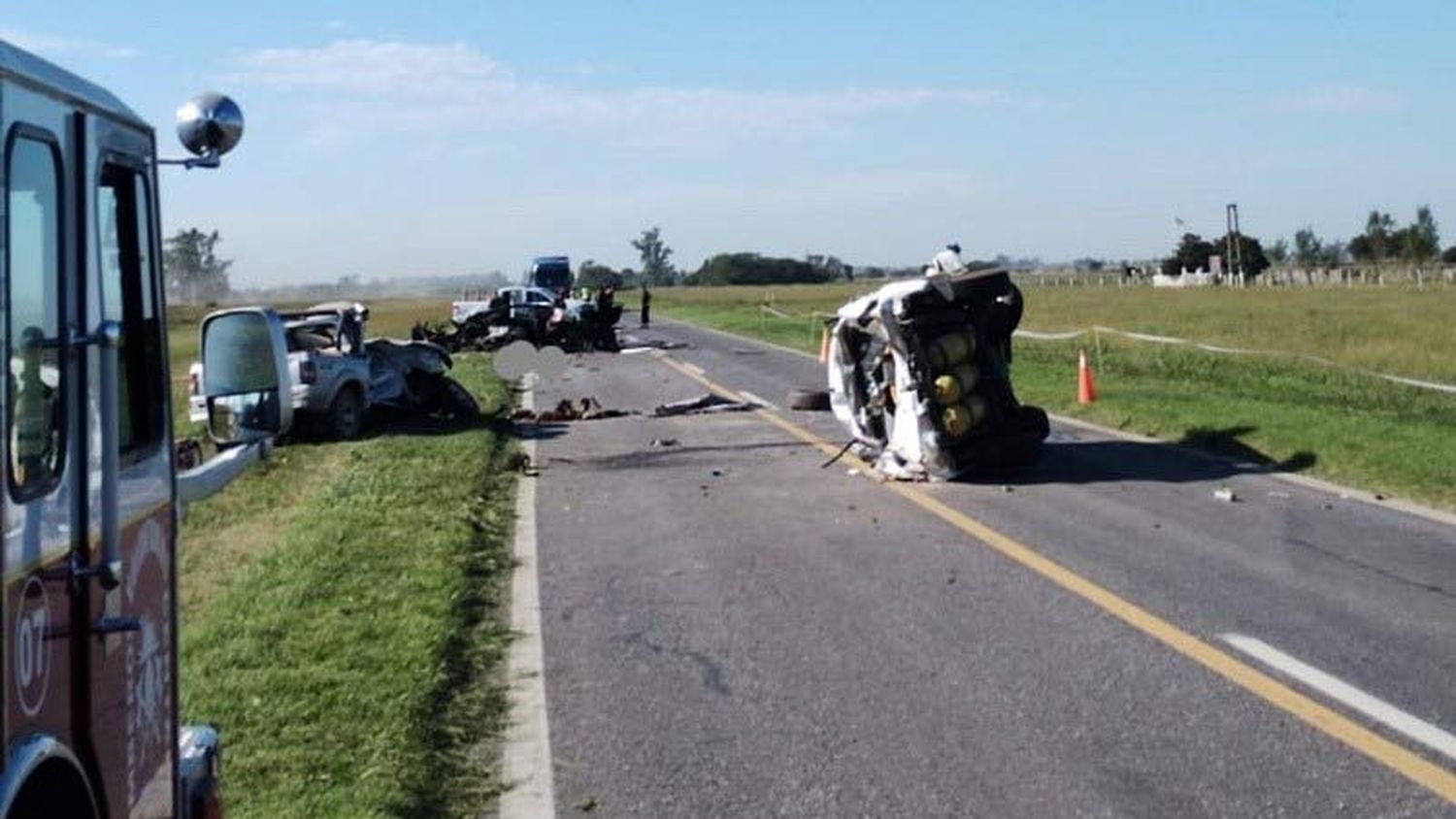 Un múltiple choque en Ruta 34 dejó como saldo tres muertos y cuatro heridos