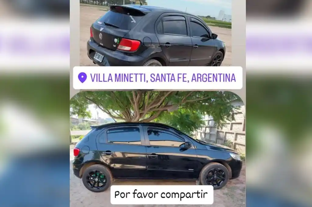 Desapareció un Volkswagen Gol Trend: le robaron el auto mientras estaba en un viaje de trabajo