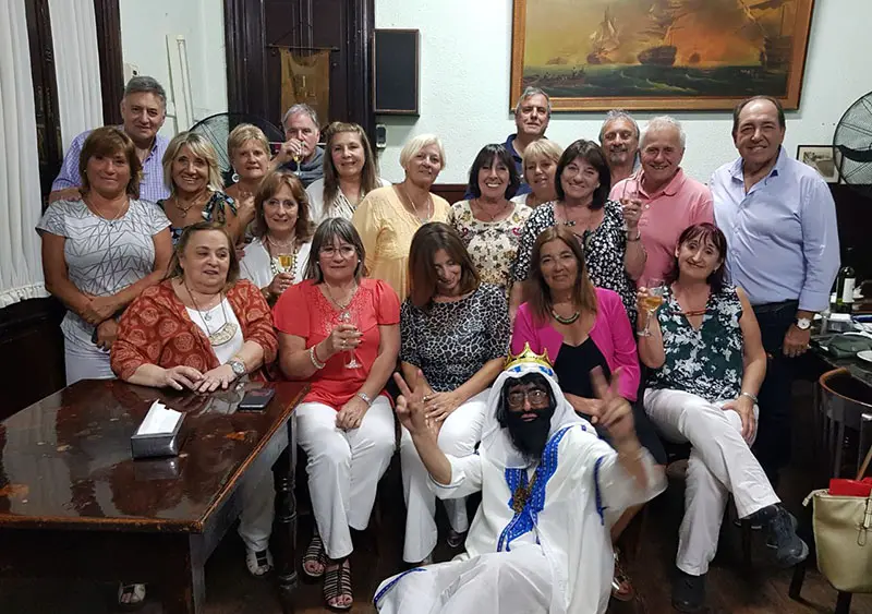 Cena de la promoción 1969 de ex alumnos del Colegio Nacional