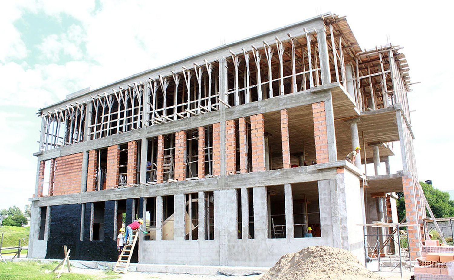 Notable avance en la obra de la Casa de la Provincia
