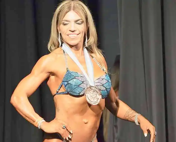 Medalla de bronce en la Copa Mercosur de fisicoculturismo