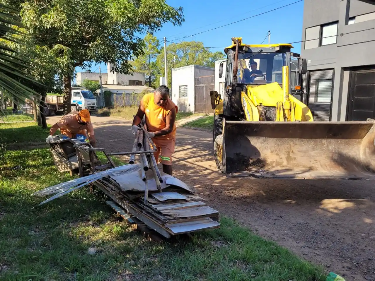 Eliminaron criaderos de mosquitos en operativo de descacharrización