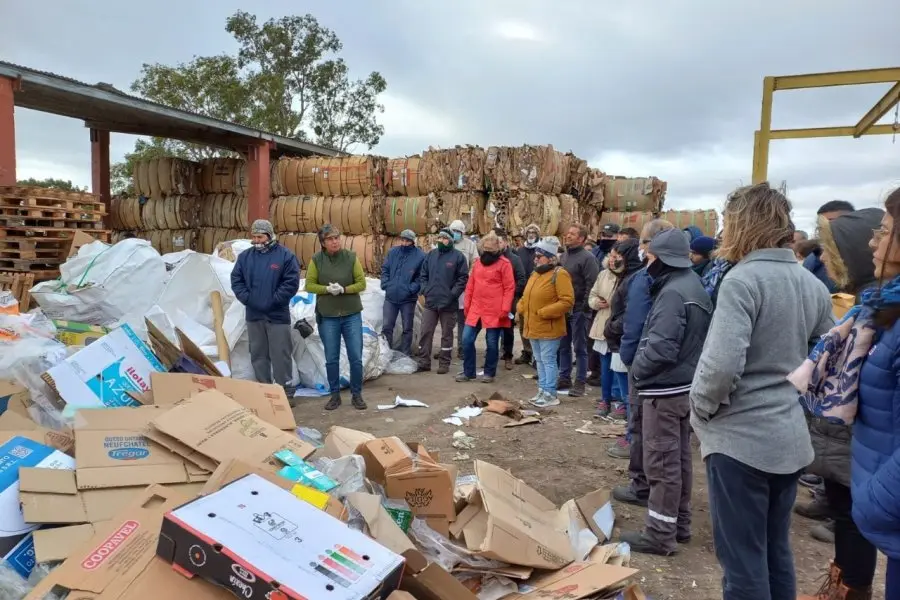 Empresas de la ciudad visitaron el Complejo Ambiental