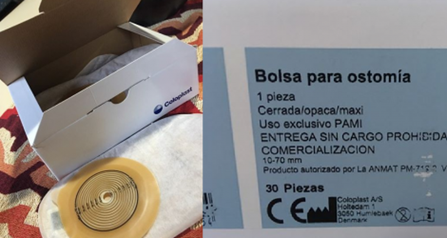 Solidaridad: Regalo bolsitas de ostomía