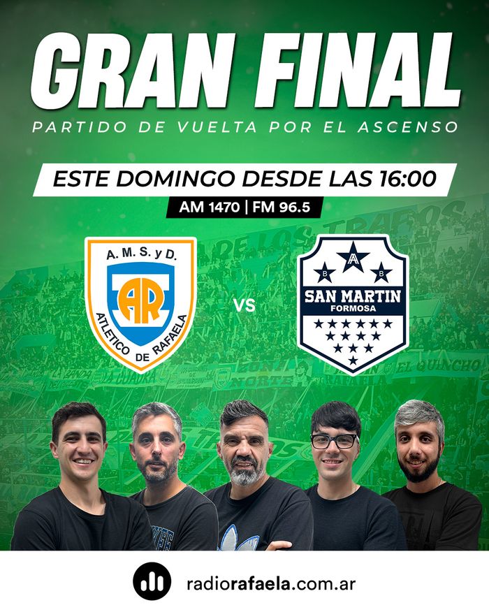 gran final cobertura radio rafaela