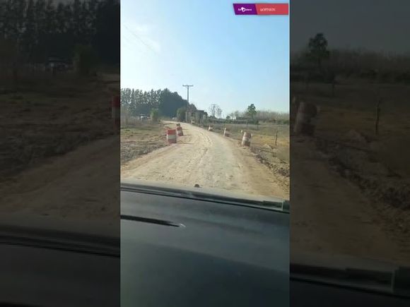 Bajo de Laiz: dispusieron el hormigón en el nuevo puente y hay que usar el camino alternativo
