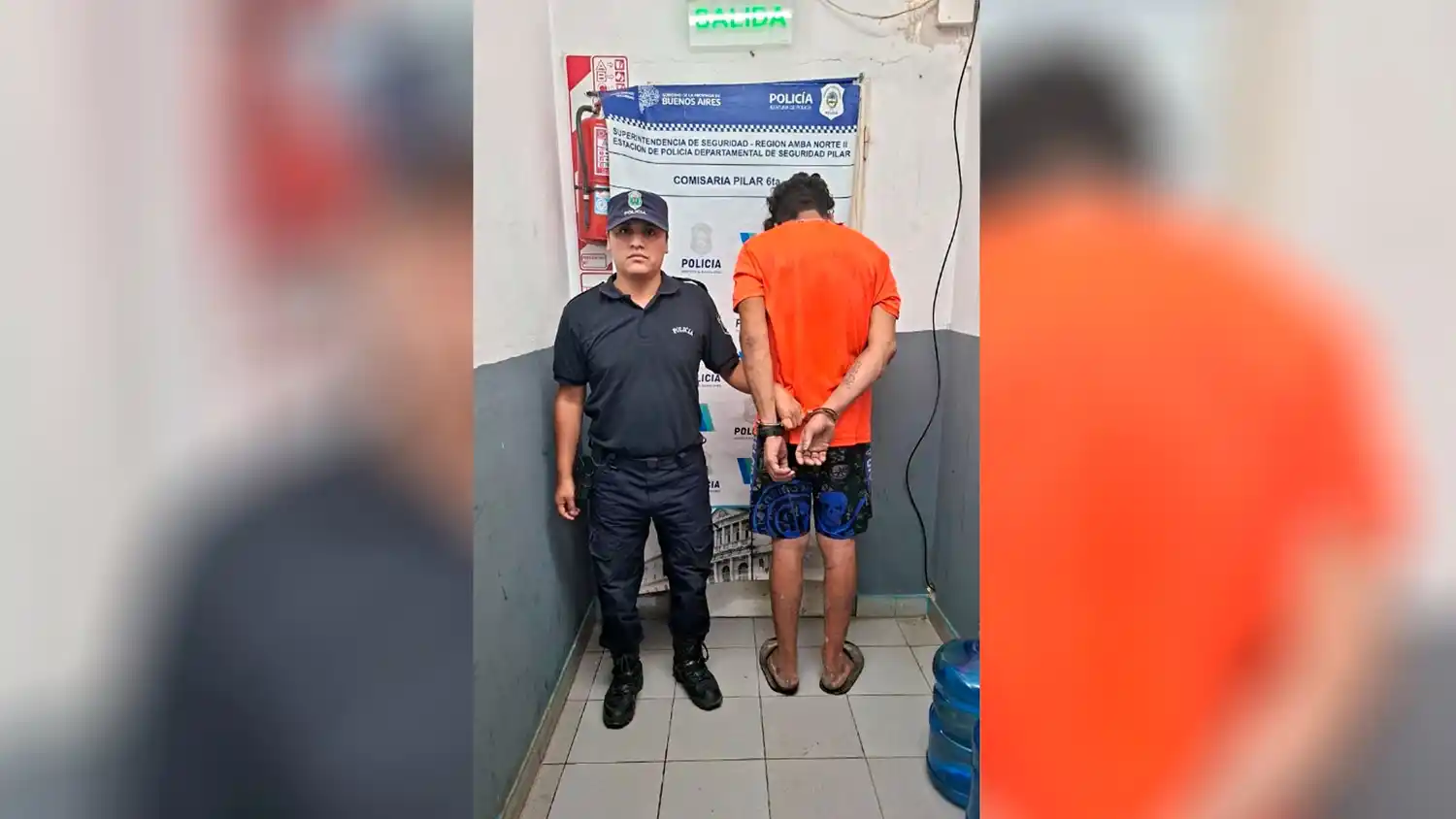 El detenido está acusado de asesinar a un sujeto.