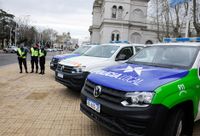 Presentaron móviles para la Policía local, la Patrulla Rural y Control Urbano Vehicular