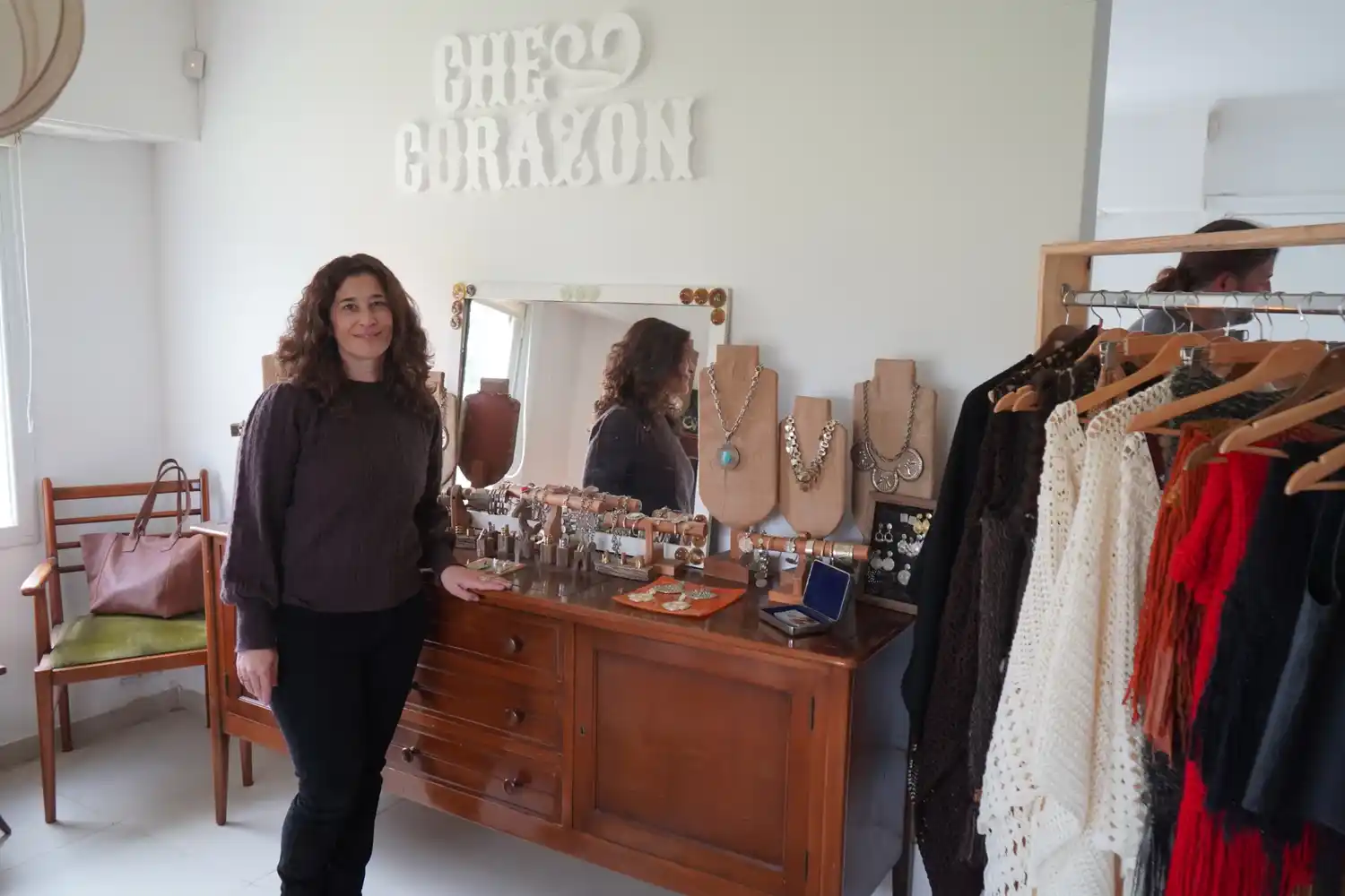 Andrea Palazzo. En la intersección de las calles 105 y 44 se encuentra el showroom de Che Corazón