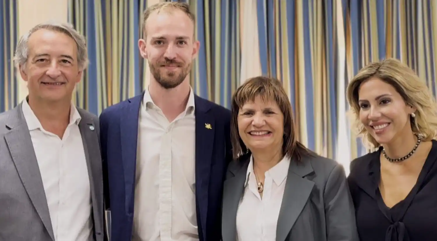 Mayer suma refuerzos en Castellanos: se reunió con la ministra Patricia Bullrich