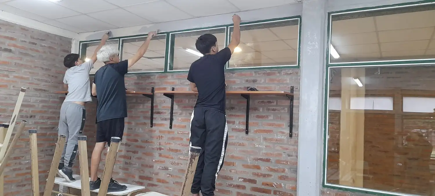 Le damos una mano a nuestra escuela