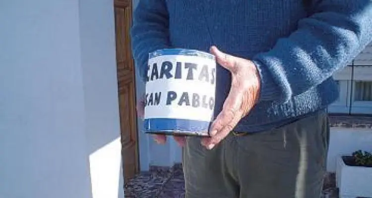 La colecta de Cáritas