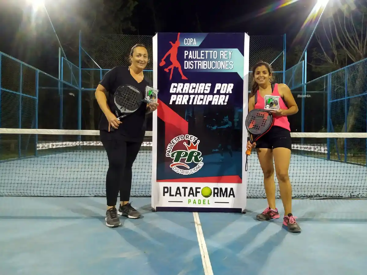 Monasterolo y Almada campeonas en Plataforma