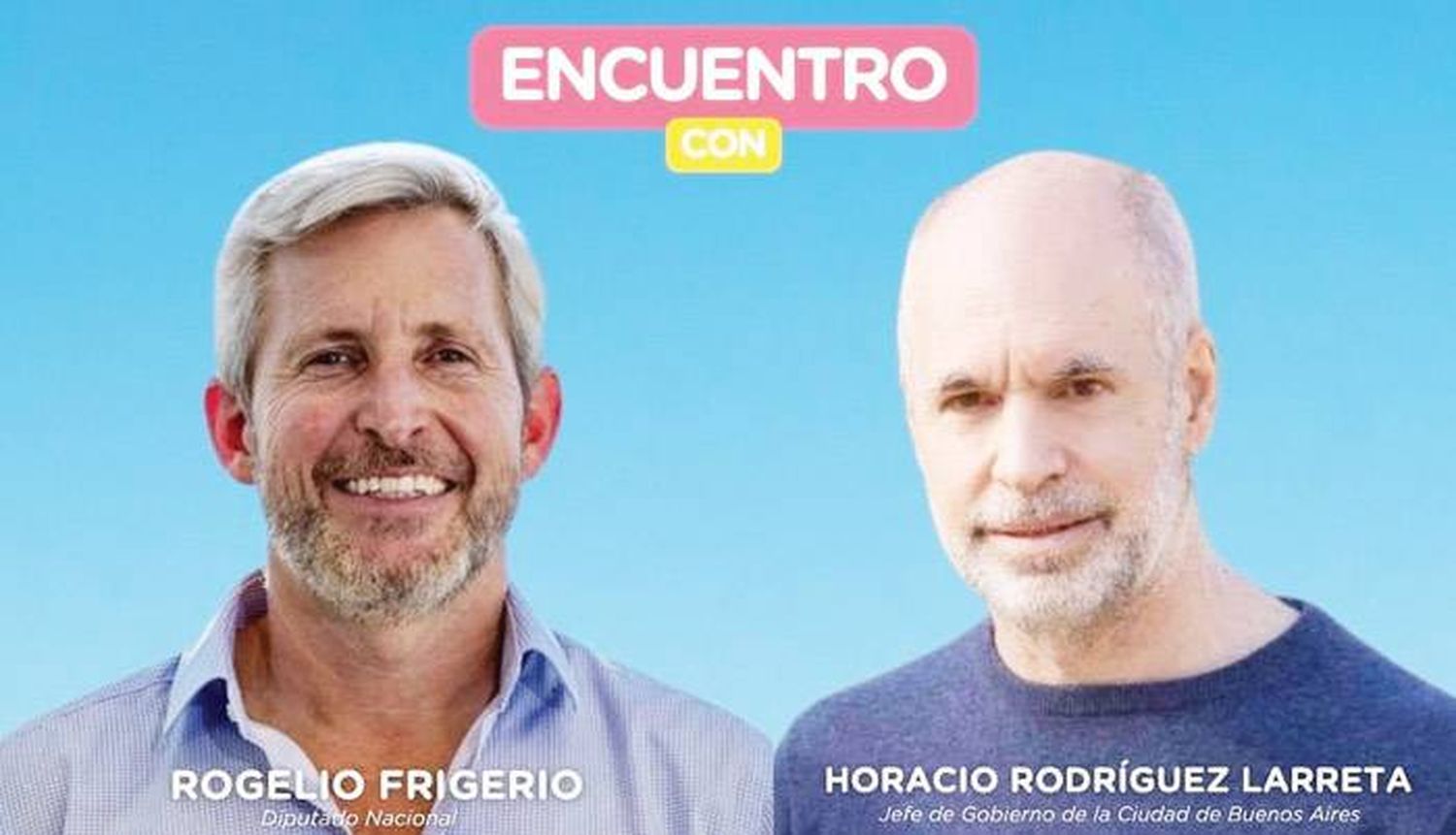 Horacio Rodríguez Larreta  llega a Concordia acompañado de Rogelio Frigerio