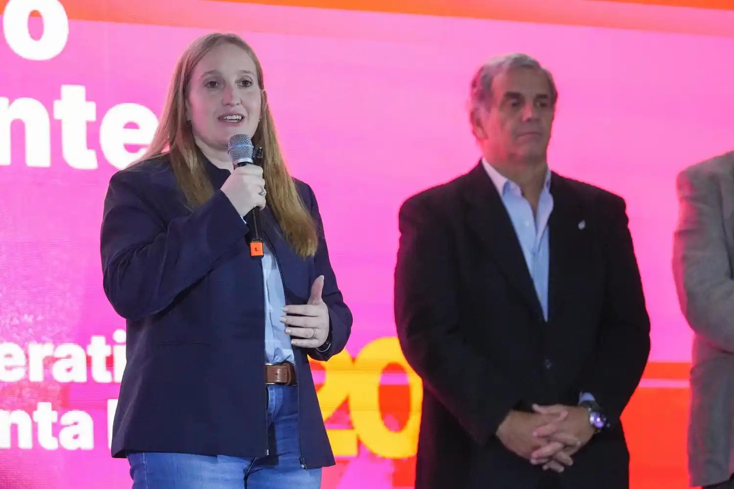 La ministra Tejeda en la apertura del Congreso