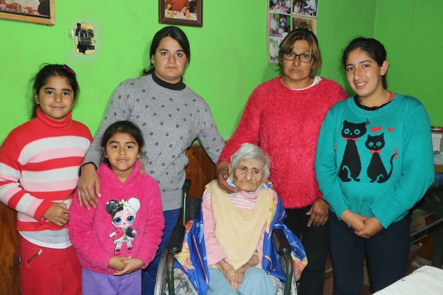 La tatarabuela Natalia Reynoso cumple 119 años