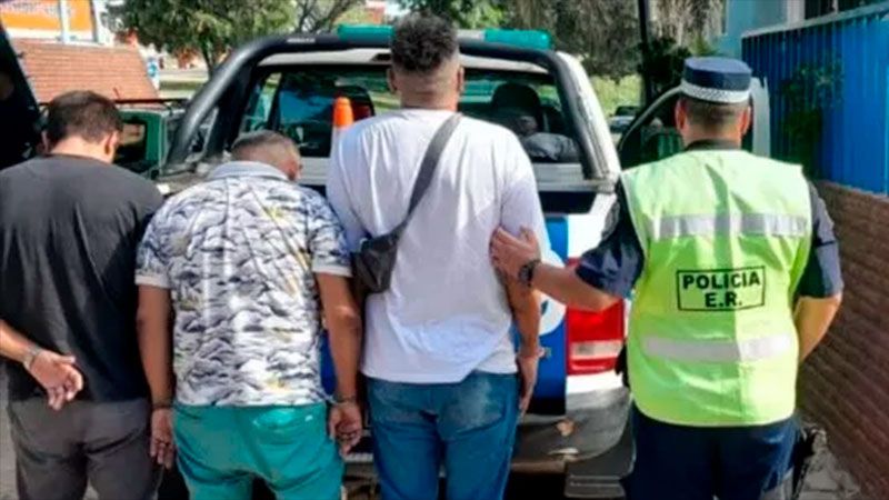 Detuvieron en Entre Ríos a la “Banda de los Rompevidrios” que era buscada en cuatro provincias