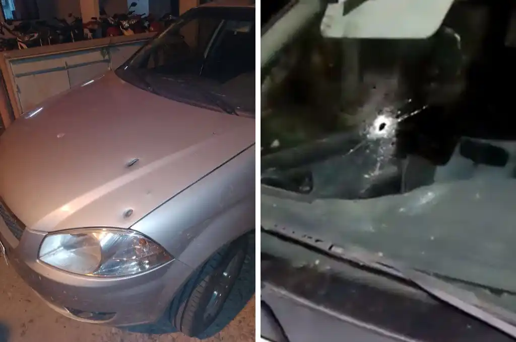 Barras de Colón se enfrentaron a tiros en barrio Centenario: hubo autos baleados y un apuñalado