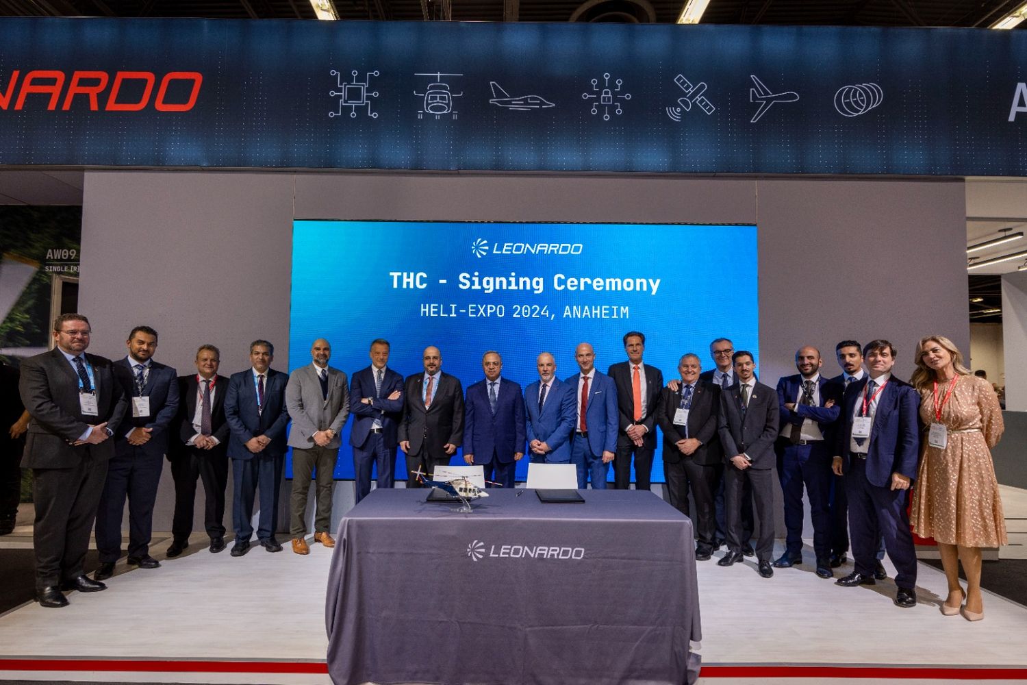 HAI HELI-EXPO 2024: Leonardo recibe pedido por 20 helicópteros y cierra acuerdo plurianual por otros 150