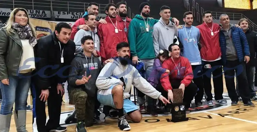 Podio histórico para el basquet
