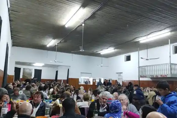 Se celebraron las Fiestas Patronales en Saguier y Lehmann