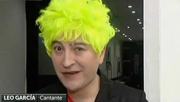Leo García: “¡Me agarró un ataque de expresión artística!”