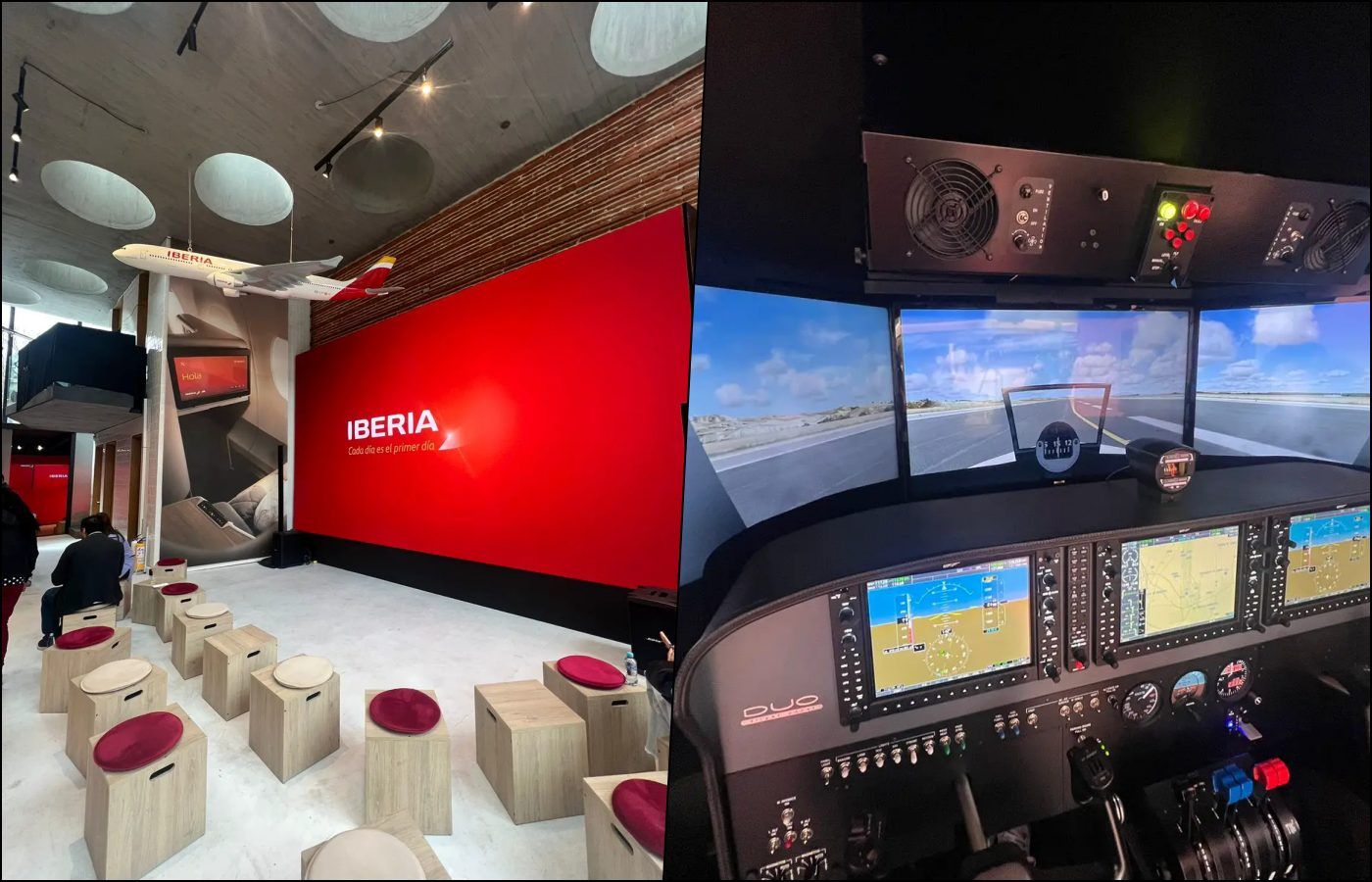 Conociendo el «Espacio Iberia» en Bogotá, el primero fuera de España