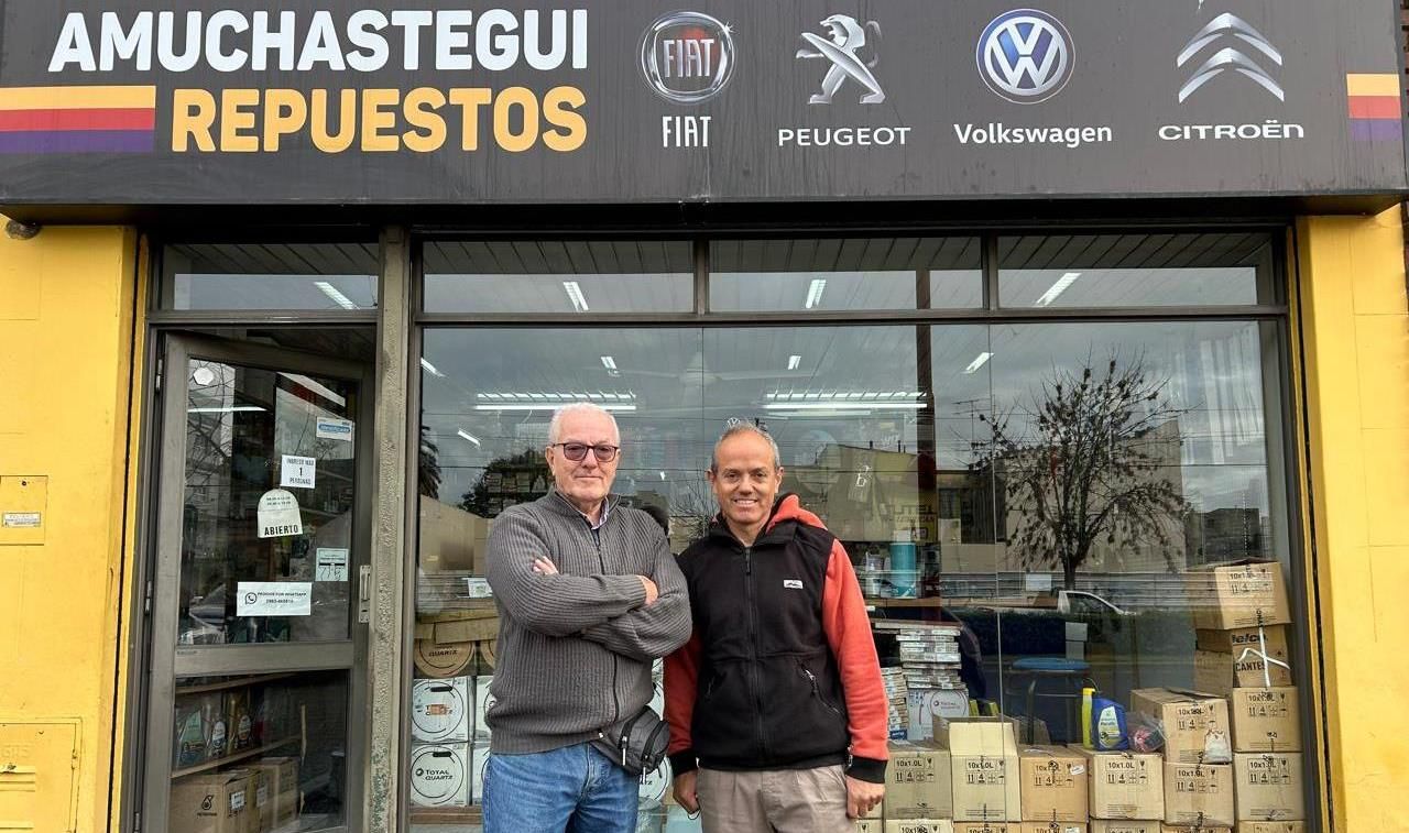 Amuchastegui Repuestos llegó a 40 años de actividad comercial