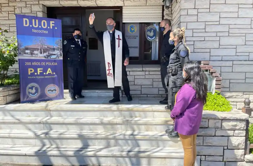 Bendijeron las instalaciones de la Policía Federal de Necochea