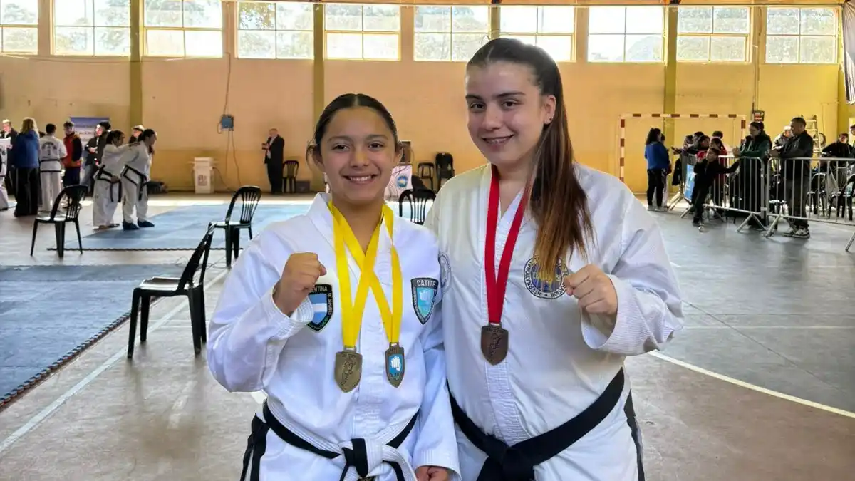 Doble título para Walkiria Godoy Caballero y tercer puesto para Sofía Mengoni