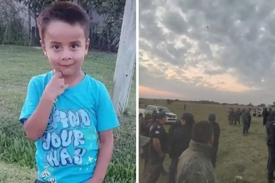 Buscan desesperadamente a Loan, un nene de 5 años desaparecido en Corrientes: allanamientos y detenidos