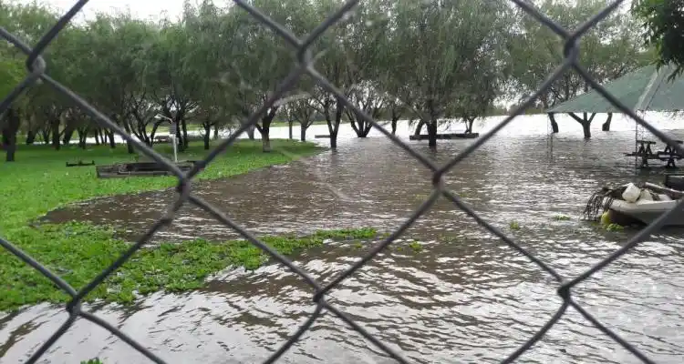 Creciente: En dos días el río creció 24 centímetros
