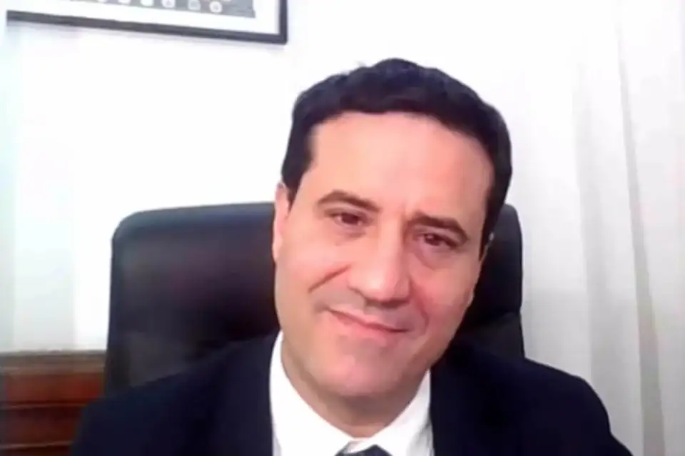 El senador nacional de la UCR, Maximiliano Abad
